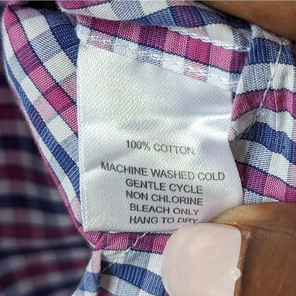 Untuckit men's plaid shirt - Picture 6 of 6